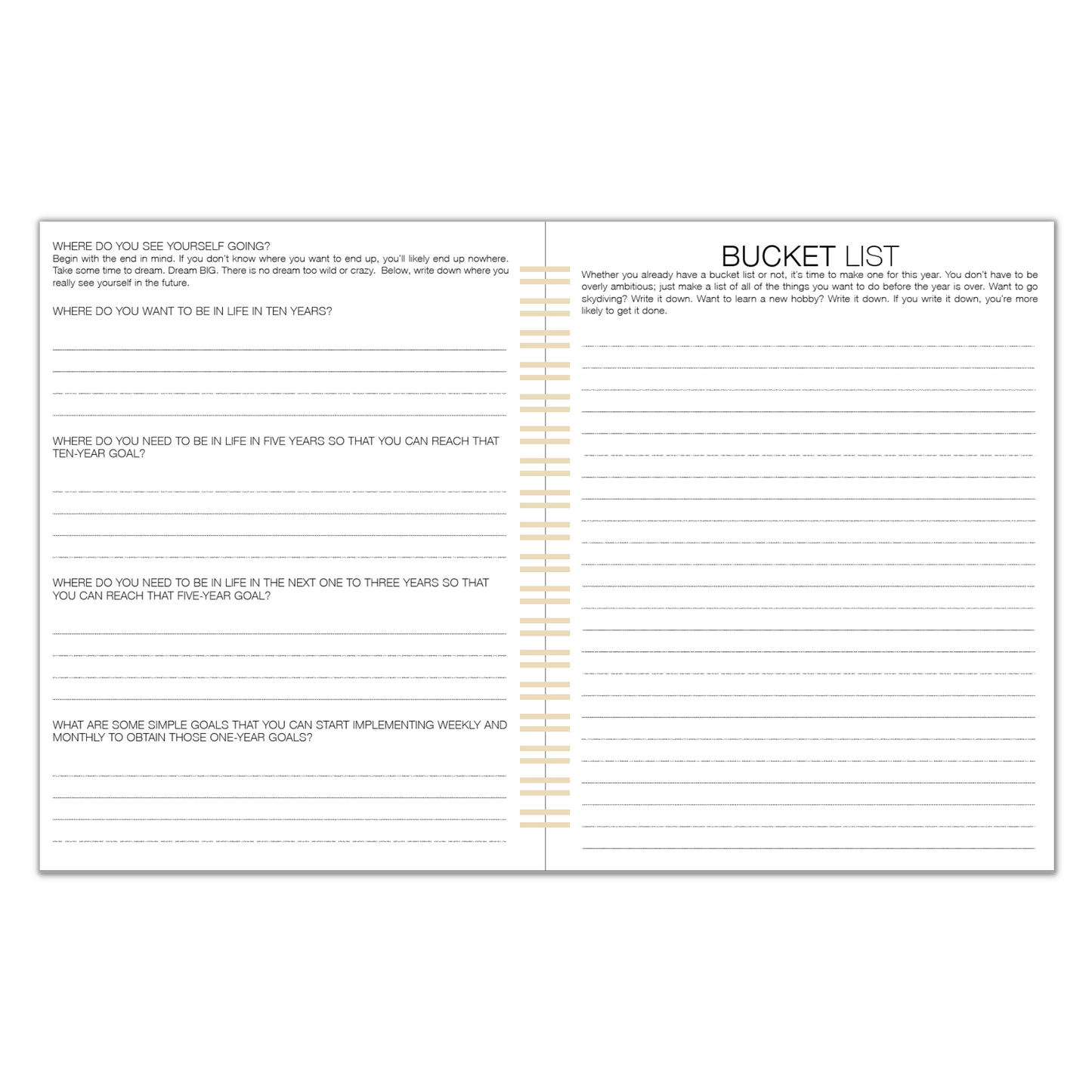 2024 Weekly Purposeful Planner - Alabaster