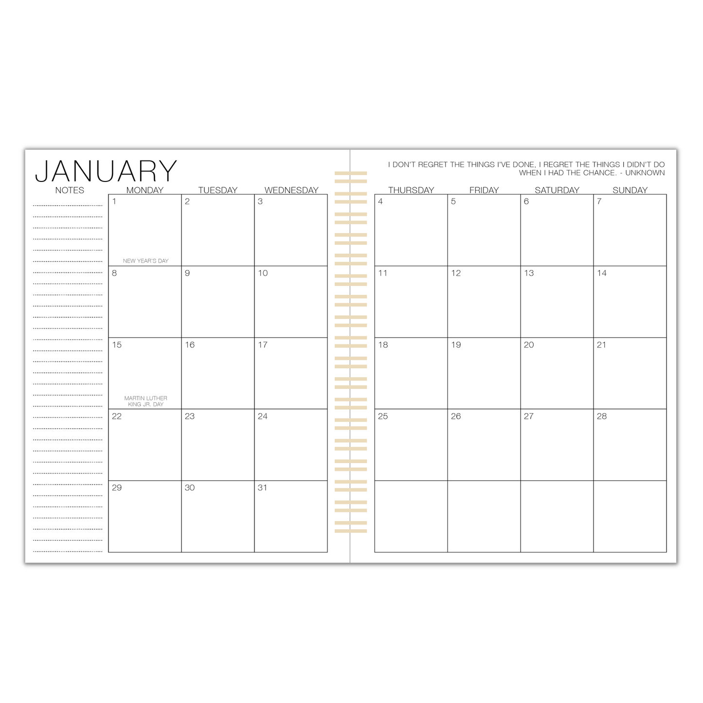 2024 Weekly Purposeful Planner - CoCo Palms