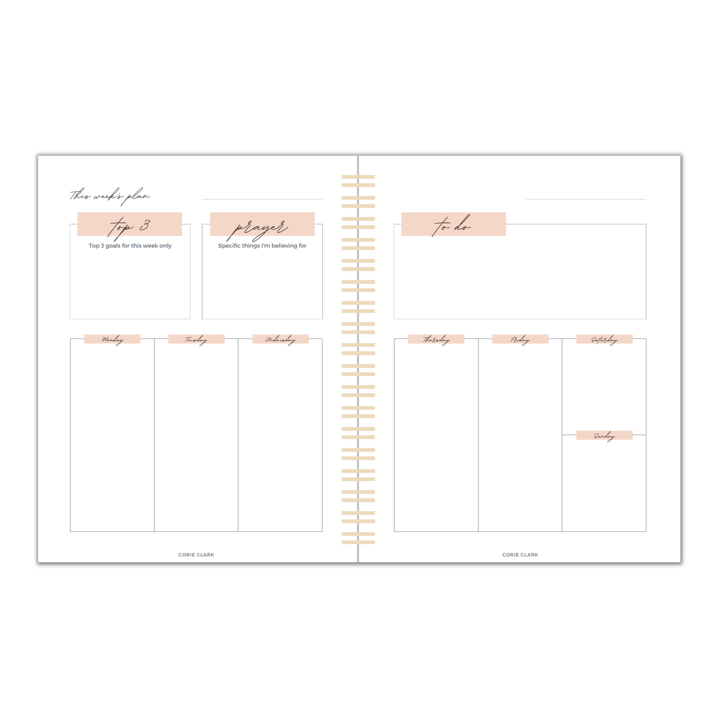Purpose Babe 90 Day Business Planner