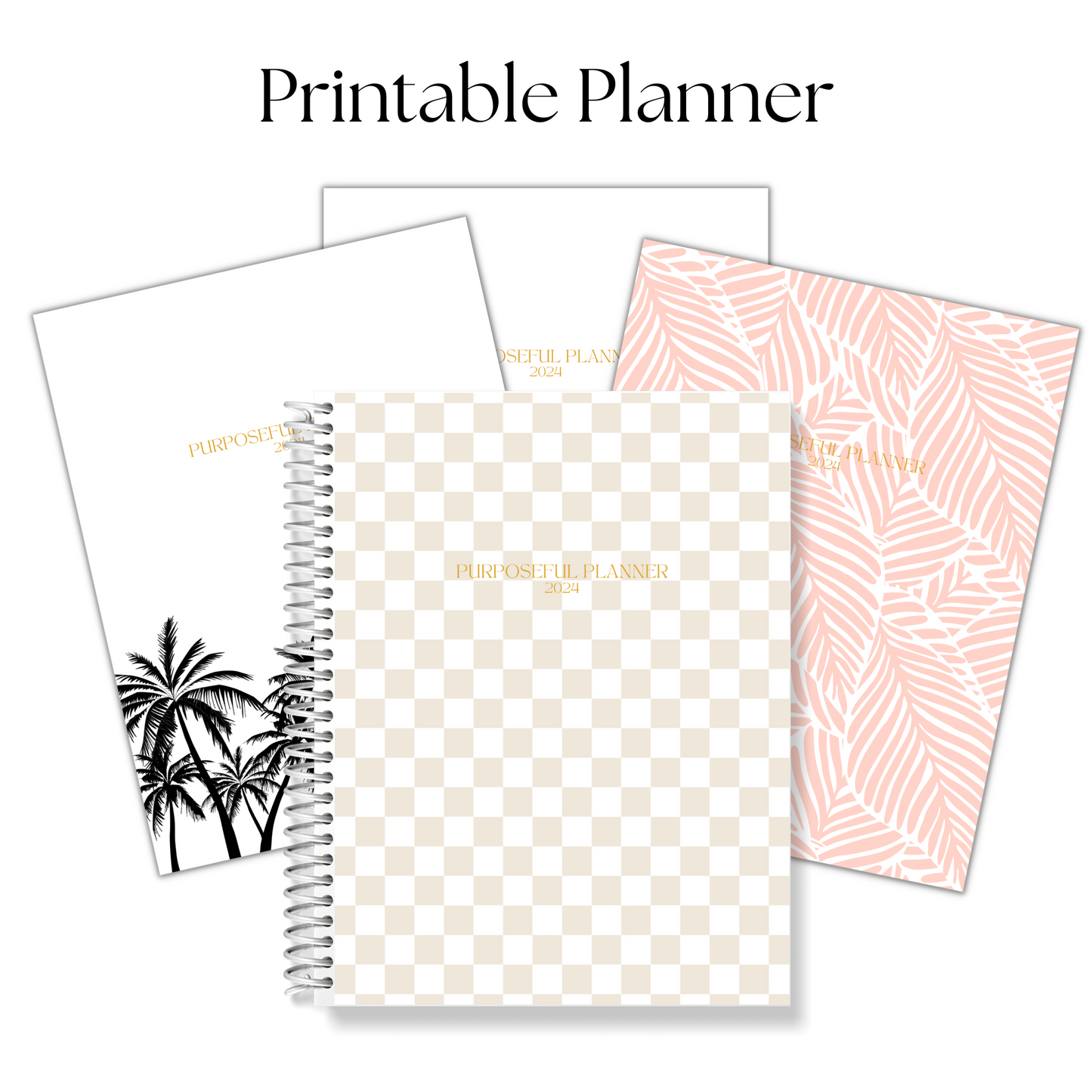 Printable 2024 Purposeful Planner - Daily