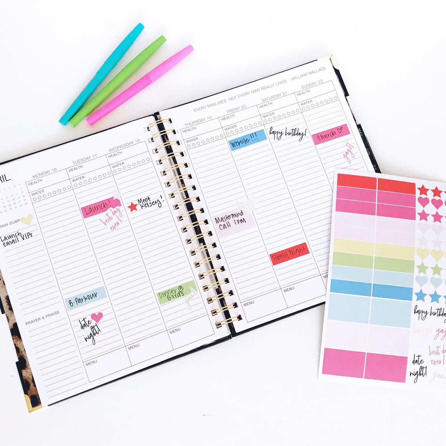 Colorful Sticker Set